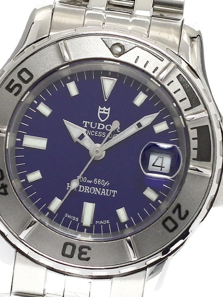 Tudor Princess Date Hydronaut 99090p Date Automatic Ladies Watch